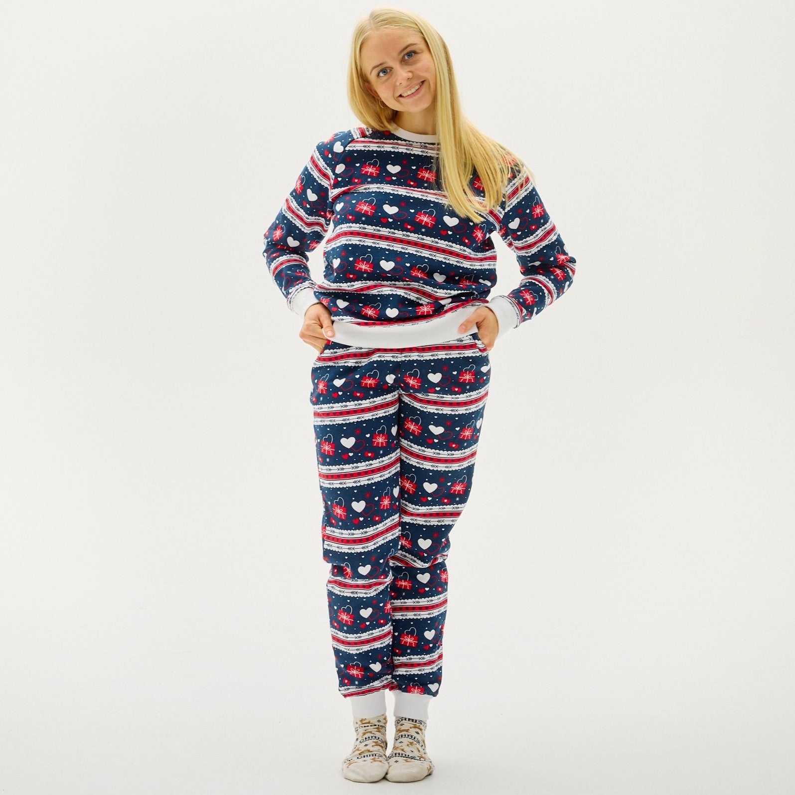 Set Di San Valentino Blu Navy - Donna.